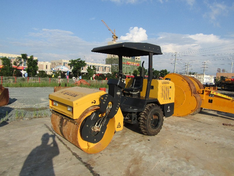 Used LUOYANG LSS203road roller|No. 24523-24